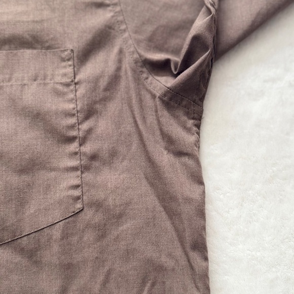 RVCA Brown Casual Button Down Shirt - Picture 7 of 14